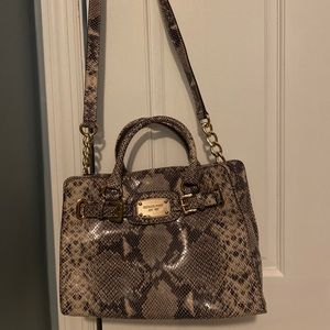 Snakeskin Michael Kors Bag